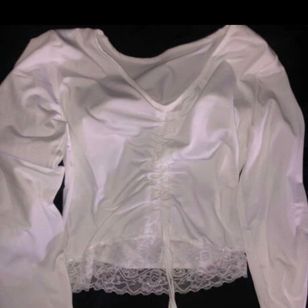 Cute white blouse